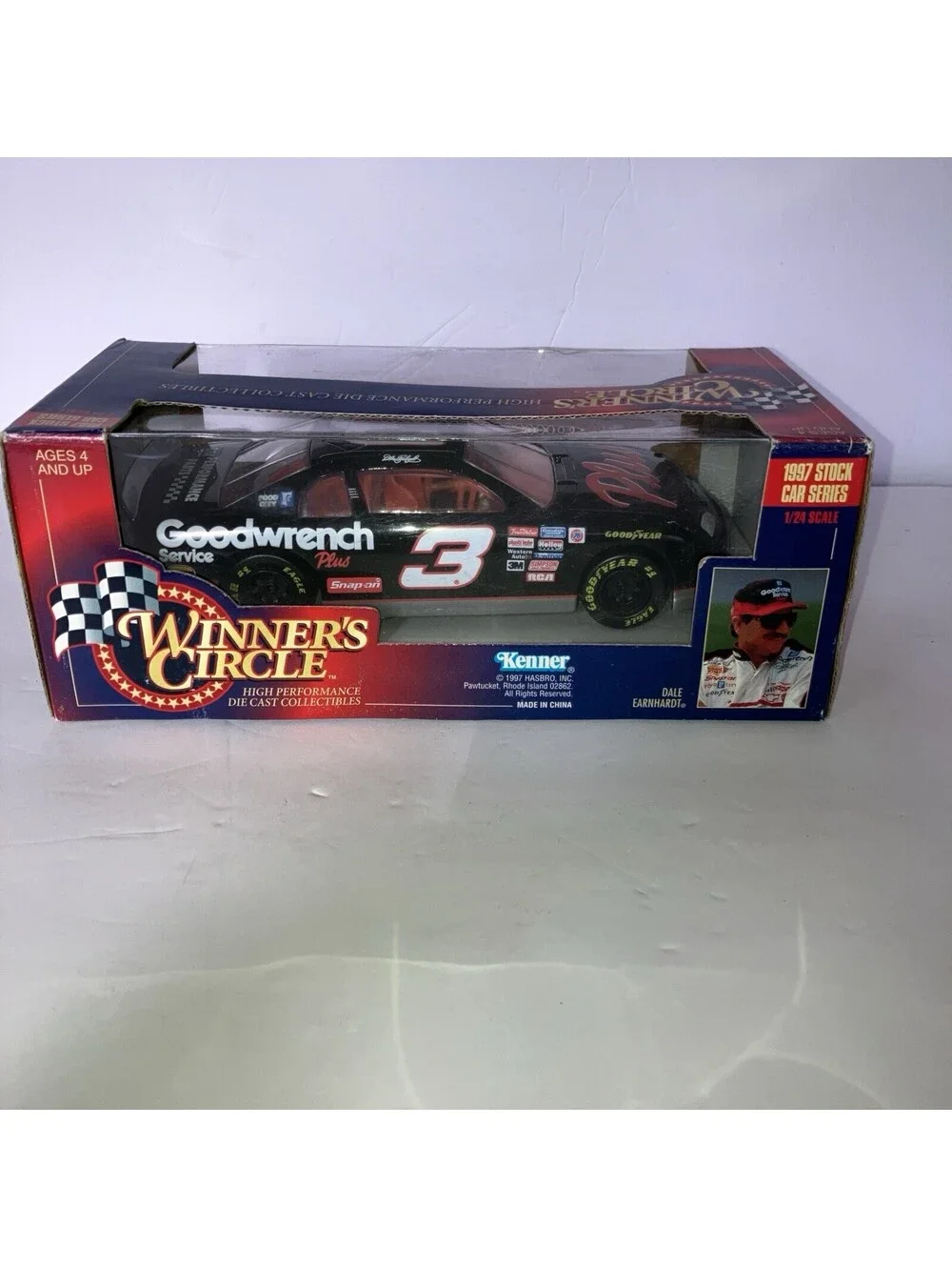VINTAGE 1998 Winners Circle Dale Earnhardt #3 NASCAR GM Goodwrench Plus 1/24 NEW